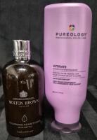 [See Desc] 2 Hair Conditioner Products: Molton Brown London Volumising Conditioner w/ Nettle 300mL & Pureology Hydrate Conditioner For Dry Color-Treated Hair 266mL