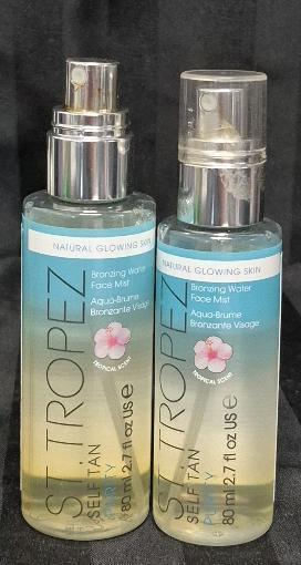 [See Desc] 2 St. Tropez Self Tan Bronzing Water Face Mist 80mL Tropical Scent