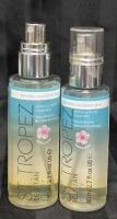 [See Desc] 2 St. Tropez Self Tan Bronzing Water Face Mist 80mL Tropical Scent