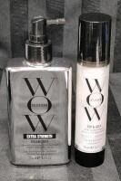 [See Desc] 2 WOW Color Wow Hair Products: Dream Coat Ultra Moisturizing 200mL & Pop & Lock High Gloss Finish 55mL