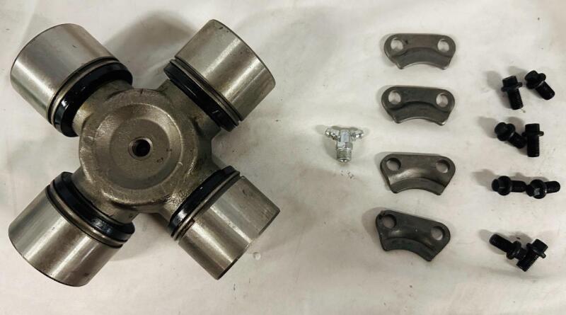 As-New U-Joint Kit &ndash; with Bearing Caps, Grease Nipple, Retaining Straps, & Bolts