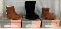 3 Pairs New Women&rsquo;s Boots - Size 13, 13, 12 (See Photos)
