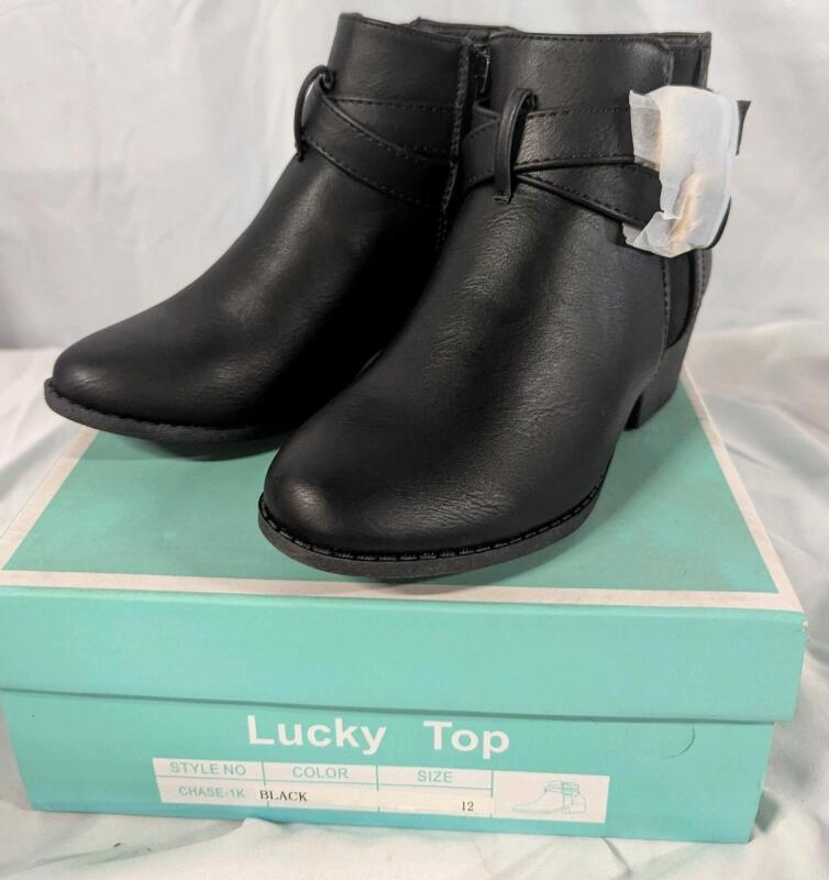 New Kids Size 12 Lucky Top Boots.