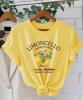 New Size Medium Vibrant Limoncello Lemon Yellow Women's Casual Short Sleeve T-Shirt | Lightweight Breathable Fabric, Machine Washable, Everyday Comfort Shirt Stock photos added