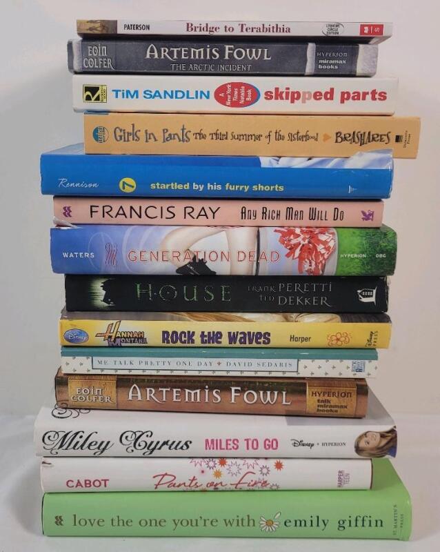 14 Hardcover & Softcover Fiction Novels . Various Writers . See photos.