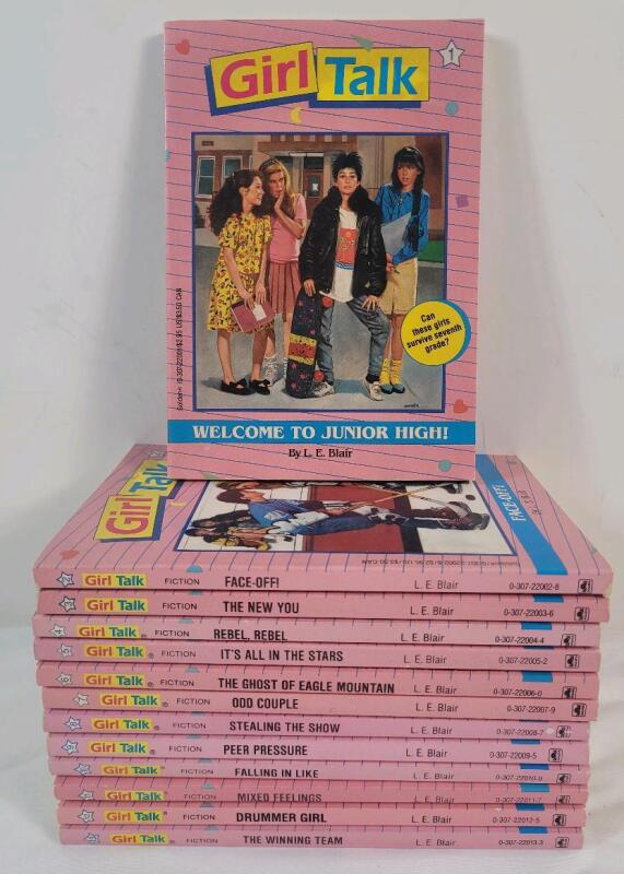 " Girl Talk " by L. E. Blair . Complete Set #1 - #12