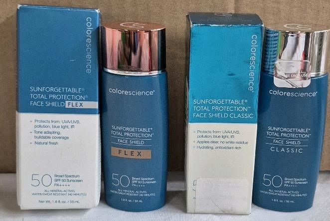 [See Desc] 2 Colorscience SPF 50 Face Sunscreen Flex Exp 2026/09 & Classic