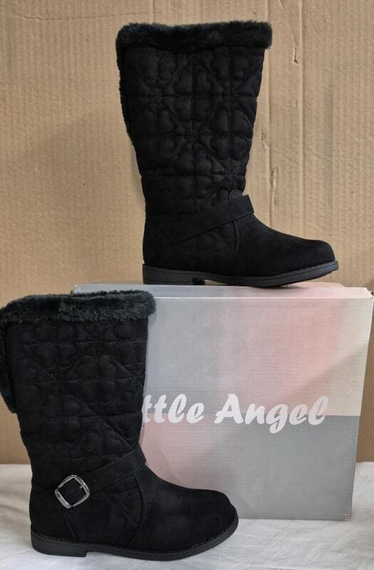 New Sz 3 Girls Little Angel Boots