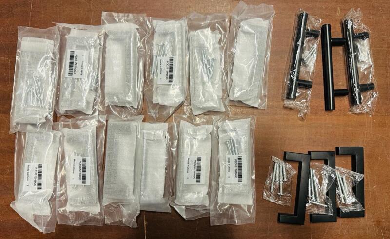 18 New or As-New Replacement Cabinet/Drawer Handles; See Description