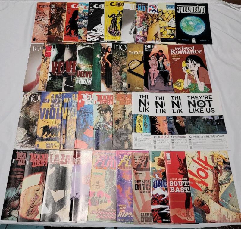 43 Image Comic Books . Various Titles , Issue Numbers & Condition