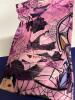 New Girls 9-10Y Wednesday Vibrant Print S/S T Shirt Purple Rose Vampire Characters Soft Round Neck Shirt Machine Washable, Durable Print Stock Photos added 100% Polyester - 6