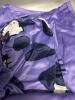New Women&rsquo;s Size XL Hello Kitty Printed Purple Pajama Set Casual Crew Neck Top and Comfortable Shorts 95% Polyester 5% Elastane Machine Wash Stock photos added - 6