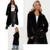 New Size Sm Ashley Faux Fur Trench Coat