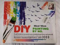 New - DIY Paint-by-Numbers . Measures 19.5"&times;15.5" .