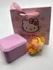 Hello Kitty Rhinestone Necklace with Gift Bag and Pink Hard Case Jewelry Box Necklace 16 + 2&rsquo;&rsquo; - 5