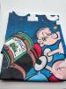 New Men's Large Popeye Rockership Casual Crew Neck T-Shirt with Short Sleeve 100% Polyester Stock photos added - 4