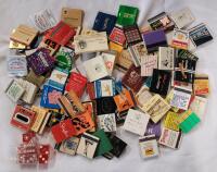 80+ Vintage Advertising Matchbooks . Includes Vintage Las Vagas Casino Matchbooks & Craps Dice , Restaurants . Majority still have matches