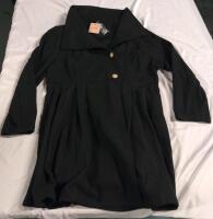 New Size US 14-16 Woman's BloomChic High Collared Peacoat