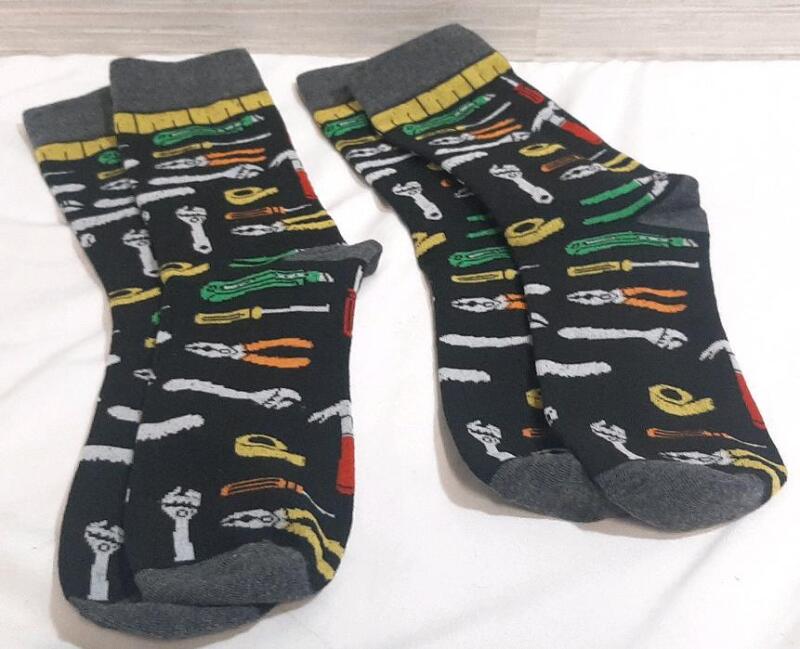 2 Pairs of Mechanical Tool Socks | Fits Men'sShoe Size 7