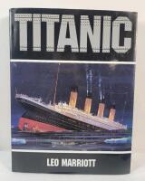 TITANIC by Leo Marriott Hardcover Book , 160 Pages .