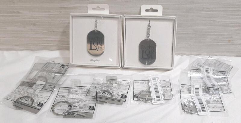 11 New Faith Keychains