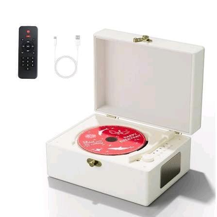 Rexitree Time Music Box CD Player. 8" Wide.