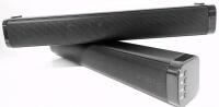 2&times; DR. J Professional Sound Bars BT100, DC18V, 2A, 15.8" Long Each - Unable to Test, Sold As-Is