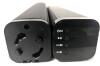 2&times; DR. J Professional Sound Bars BT100, DC18V, 2A, 15.8" Long Each - Unable to Test, Sold As-Is - 2