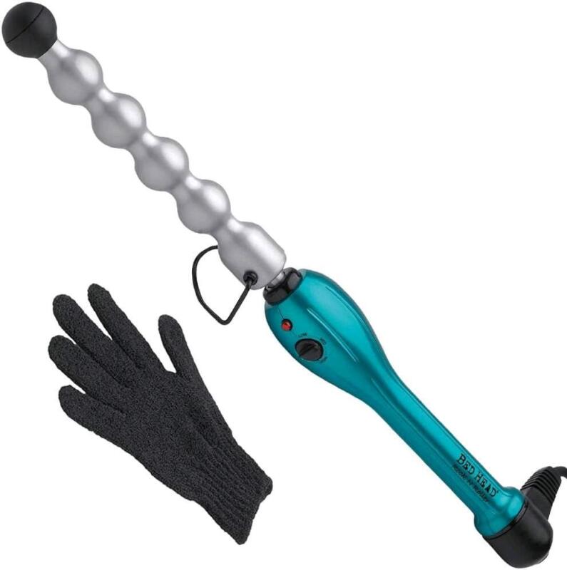 As-New BED HEAD Tigi ROCK N ROLLER BH320Ceramic Styling Iron, Teal - Retails Over $100!