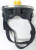 EXPAN Divetopia Tempered Glass Diving Mask (7" &times; 4") With 18.8 Stainless Rim & 15" Long Fujian Snorkle + Vintage Gyroscope 4" - 4