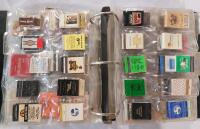 120++ Vintage Advertising Matchbooks . Majority with Matches