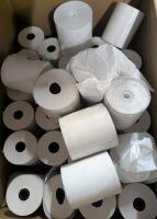 40+ receipt rolls. 3.25" across.