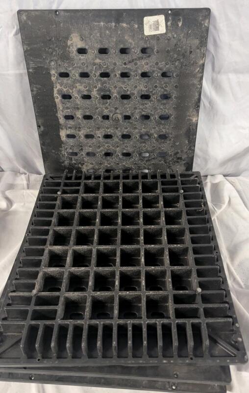 4 Firbro-Drain Covers. 16" by 19"