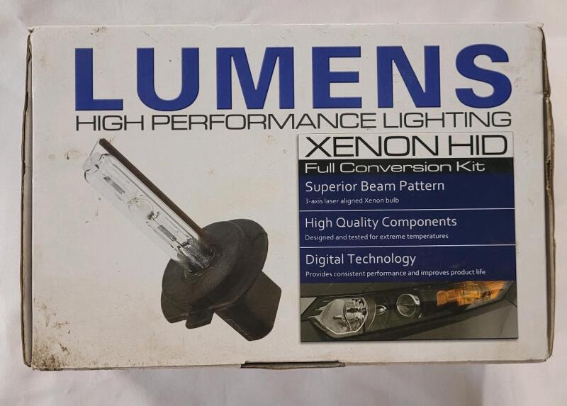 New - Lumens High Performance Lighting Xenon HID Full Conversion Kit , 8000K , Bulb H8/H9/H11 , BAL1 - Standard 35W .