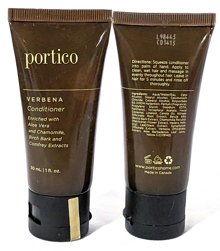 75+ New PORTICO Verbena Conditioner Travel Size (30ml each)