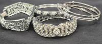 6 Vintage & Modern Bracelets with Bling - Sarah Coventry