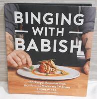 New Hardcover Binging With Babish Cook Book