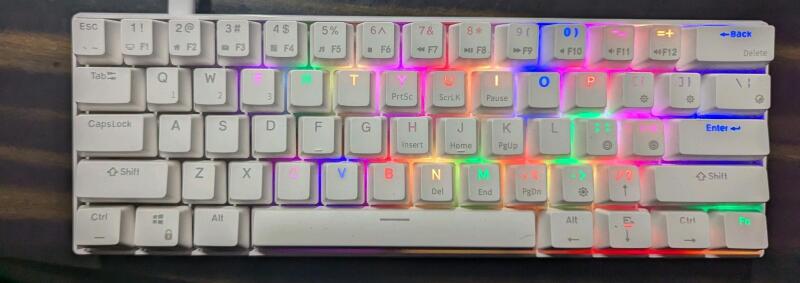 Royal Kludge Keyboard Gaming Keyboard. 11.5" Long.