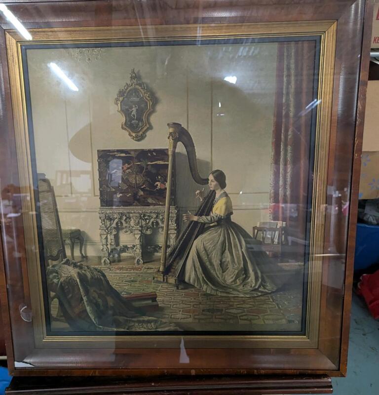Vintage Framed Print. 25.5" by 27"