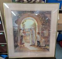 Framed "Journey of Hope" Print by Trisha Romance. 22" by 24.5"
