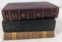 3 Hardcover Antique to Vintage books. Published between 1876 and 1926.