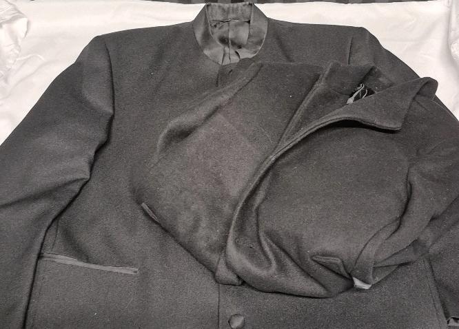 Zacchi Sz 44R & Large Suit Jacket & Wool Coat