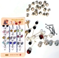 40+ New Scarf Pins, Scarf Clips & Ornate Pins with Rhinestones & Faux Pearls