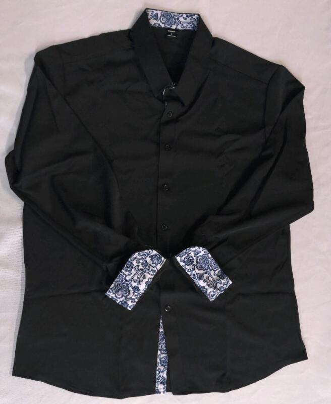 New Large Manfinity Men's Button Up Shirt