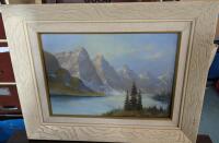 Framed Vintage Art Piece. Appears to be Pastel. 19" by 15" with frame
