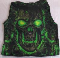 New XXL Hoodie w/ Green Skull Design