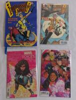 Variety Comic Bundle Marvel Voices Pride #1 w/ Variant and Impossible Jones Vol. 1 w/ Kickstarter Signed Print, Impossible Jones #4 Variant
