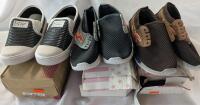 3 New Pairs of kids shoes. Sizes 31-32