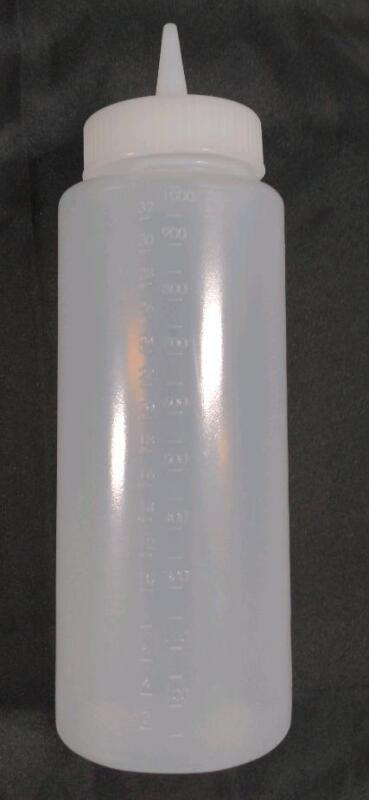 12 New Wide-mouth polypropylene bottles w/ Squeeze Caps