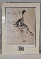 Vintage Signed Print "Bay Ranch Pintails" # 101/395 - 23" by 17.5"